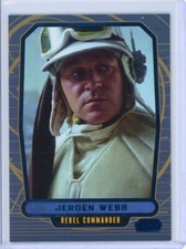 2013 Topps STAR WARS Galactic Files 2 JEROEN WEBB Blue Foil Parallel #284/350