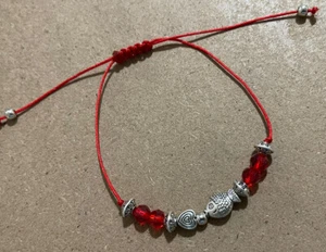 Red Lucky Tibetan Buddhist Bracelet for Love, Lucky & Happiness for total life - Picture 1 of 4