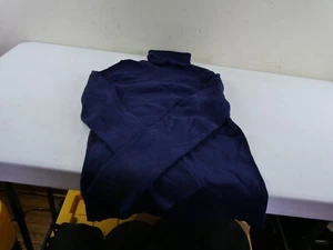 RALPH LAUREN Rollkragenpullover Damen XL dunkelblau Baumwollmischung NEU, Logo - Bild 1 von 6