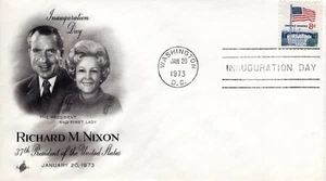INAUGURATION RICHARD M NIXON - WASHINGTON, DC 1977 FDC17833 - Picture 1 of 1