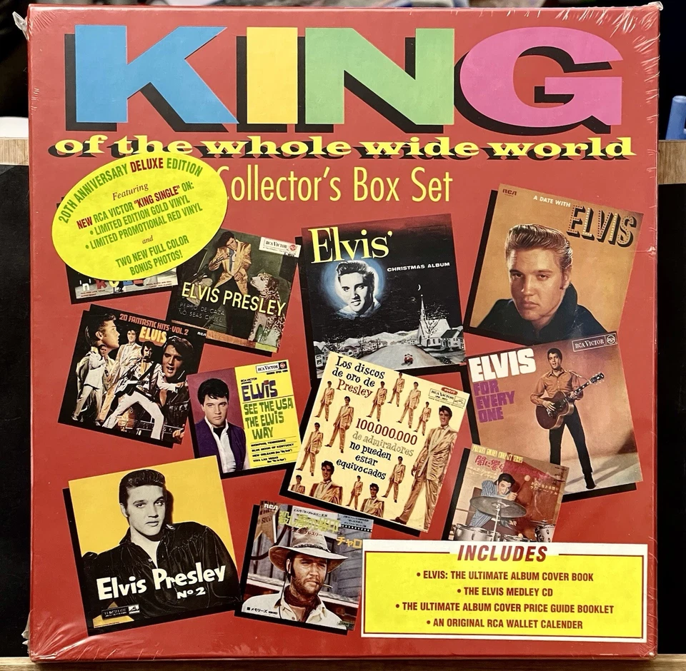 King of the Whole Wide World Collector's Box Set Elvis-20th Anniversary ‘Deluxe’ - Image 1 of 4