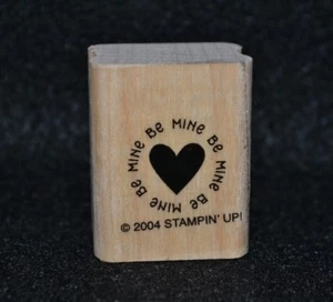 Gummistempel - sei mein Herz - Stampin' Up - Kombiversand - Bild 1 von 2