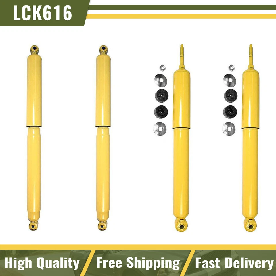 Juego de amortiguadores delanteros y traseros Monroe Gas Magnum para Ford F250 F350 Super Duty 4x4 4x4 Foto 1 de 4