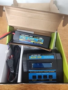 Lectron Pro ACDC-10A 1S-6S 10-Amp LiPo/LiFe/LiHV/NiMH Charger - Picture 1 of 4