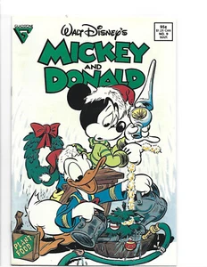 WALT DISNEY'S MICKEY AND DONALD # 9 * COMICS GLADSTONE * 1989 - Imagen 1 de 1