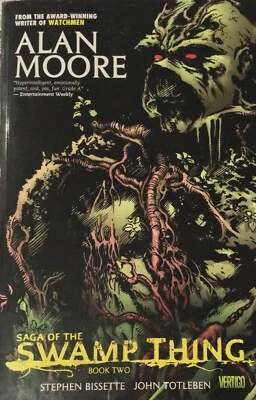 Saga of the Swamp Thing Book Two Alan Moore 2012 libro de bolsillo ilustrado vértigo Foto 1 de 4