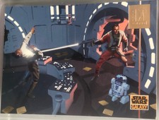 Vintage Star Wars Galaxy Trading Card #L10 1995 R2D2