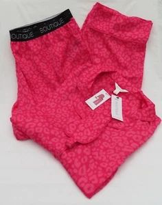 LADIES MARKS & SPENCER PINK MIX DREAM SATIN PYJAMAS WITH EYE MASK SIZE 20 - Picture 1 of 9