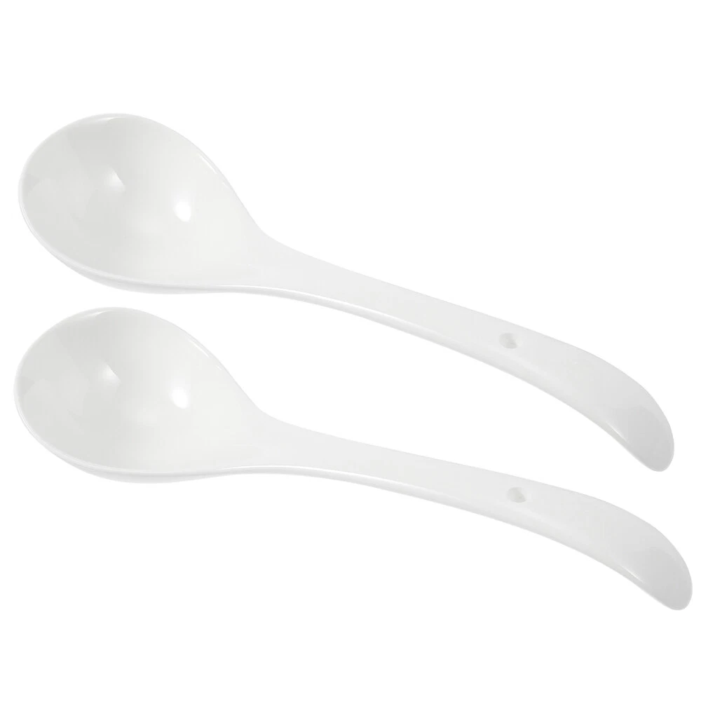 4 Edelstahl-Löffel Mit Keramikgriff (19,1 Cm) – Eleganter Dessertlöffel, Auch Als Geschenk