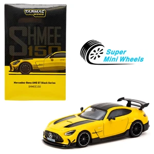 Tarmac Works 1:64 Mercedes-Benz AMG GT Black Series Yellow SHMEE150 - Picture 1 of 6