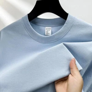 High-Quality Cotton Men's Summer T-Shirt - Breathable, Comfortable, and Stylish - Picture 1 of 22