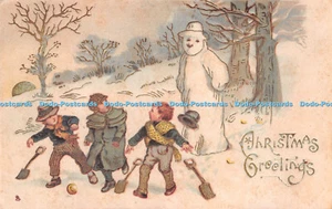 R254598 Christmas Greetings Tuck Christmas Postcard Series 8299 - Picture 1 of 4