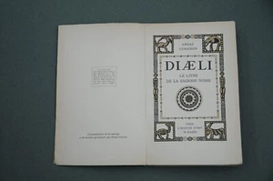 Afrique noire A. Demaison Diaeli livre de la sagesse noire 1931 E.O dédicacé - Picture 1 of 4
