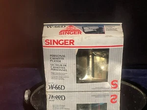 Reproductor de casete personal -SINGER - Funciona, Auriculares - De colección - Imagen 1 de 7