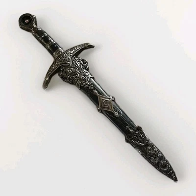 Robin Of Locksley Excalibur Fantasy Short Sword Dagger w Sheath 18" - Image 1 of 4