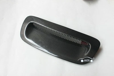 AG Carbon Fiber Hood Scoop Vent Trim Larger Kit For BMW Mini Cooper S R56 07-13 - Image 1 of 4