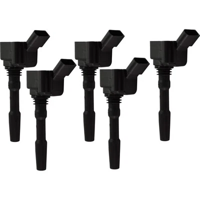 Set of 5 Ignition Coils for Audi S4 A6 Quattro S8 S5 Sportback SQ7 A8 A3 SQ5 RS3 - Image 1 of 4