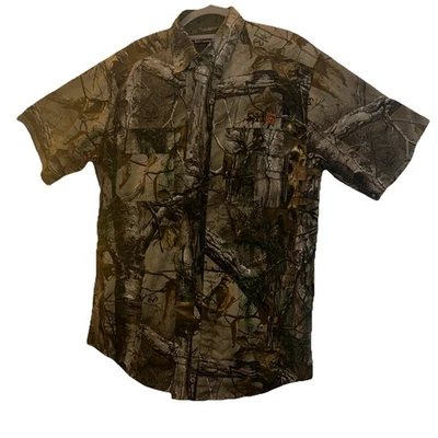 Top de caza mediano 511 Tactical para hombre manga corta Realtree Xtra ventilado con botones Foto 1 de 4