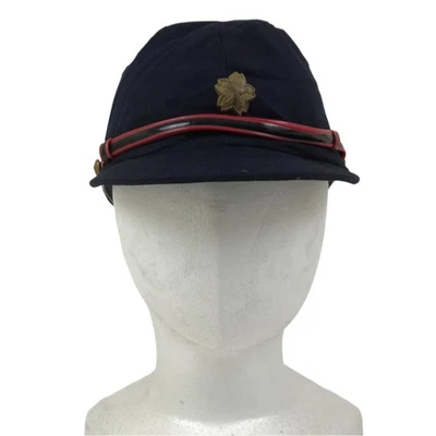 Uniforme de Bombero Japonés Sombrero De Colección Gorra de Bomberos Azul Metal Sakura Pin MK15 Foto 1 de 4