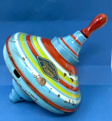 Brummkreisel Kreisel Pinko Sormitz Klang Blechspielzeug ALT Funktionstüchtig - Bild 1 von 4