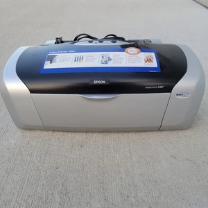 Epson Stylus C88+ Color Inkjet Printer With Original Box Power Cord Included - Picture 1 of 24