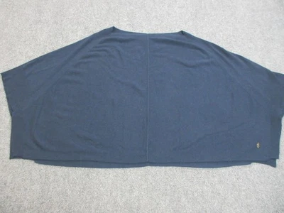 Suéter Juicy Couture para mujer mediano grande azul marino cachemir ala de murciélago pulóver Foto 1 de 4