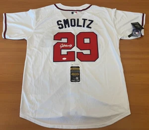John Smoltz Autographed Signed Atlanta Braves Jersey JSA COA Size XL - Picture 1 of 4