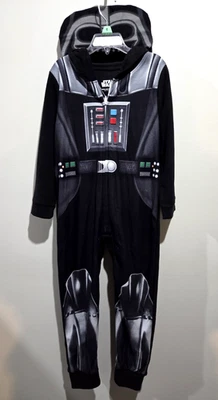 Star Wars DARTH VADER Niños Niños Una Pieza Traje Pijama Disfraz Capucha Talla 6 Nuevo con Etiquetas Foto 1 de 4