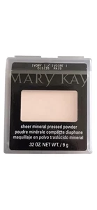 Mary Kay Sheer Mineral Pressed Powder Ivory 1 Full Size New - Picture 1 of 1