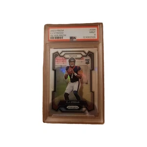 2023 Panini Prizm Prizms Silver #339 CJ Stroud RC ROOKIE PSA 9 Mint TEXANS - Picture 1 of 2
