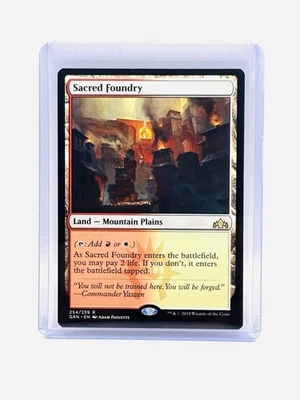 Magic The Gathering, Sacred Foundry, Guilds of Ravnica, Regular MT/NM - Image 1 of 2