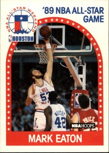 1989-90 NBA Hoops Basketball #174 Mark Eaton All-Star