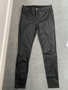 River Island Faux Leather Trousers for 