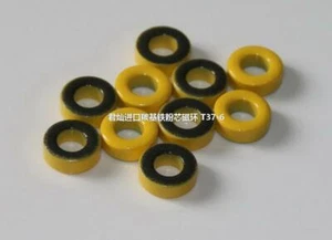 10 pz Micrometals Amidon T37-6 nucleo toroidale in polvere di ferro T-37-6 toroide - Foto 1 di 6