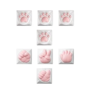 Einzigartige 3D Katzenkralle Tastenkappen Anpassbar Gaming Bunt Tastenkappen Zum Selbermachen Dekoration - Bild 1 von 9