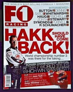 F1 Racing Magazine Oktober 2004 mbox1308 Hakk hätte zurückkommen sollen! - Bild 1 von 1