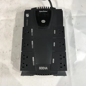 CyberPower CP600LCD 600VA Back Up Battery- NO Battery - Picture 1 of 5