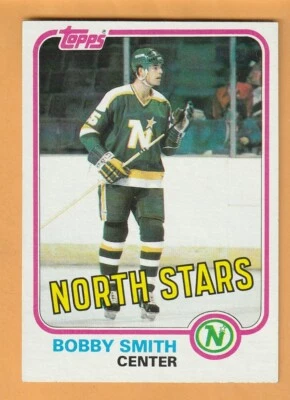Bobby Smith Minnesota North Stars 1981-82 Topps #37 12T - Image 1 of 2