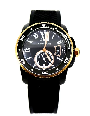 Reloj Cartier Calibre Diver 18K/Acero Inoxidable W2CA0004 Foto 1 de 4