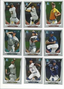 2014 BOWMAN CHROME PROSPECTS ROOKIE RC'S - SERIES 2 -  WHO DO YOU NEED!!!