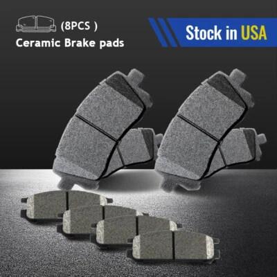 前后盘陶瓷刹车片适用于 1997 1998 1999 年斯巴鲁 Legacy — 第 1/4 张图片