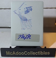 2021 Leaf Flash Matt McLain Yellow Printing Plate 1/1 BA-MM2 SUPER RARE 