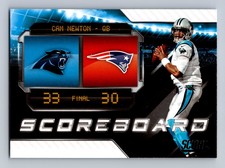 2018 Score 5 Cam Newton Carolina Panthers       -board