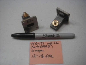 Adaptador WG-171 WR-62 (12-18 GHz) Waveguide to tipo SMA (f), Omega Labs - Imagen 1 de 1