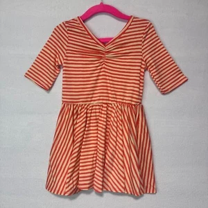 Dotdotsmile Dress Size 2T Yellow and Orange Stripes New With Tags - Picture 1 of 6