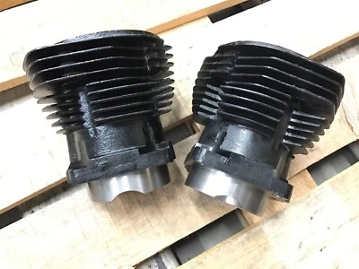 Set of Front & Rear Cylinders 1200cc Harley-Davidson 74ci Shovelhead 1966-79 Kit - Image 1 of 3
