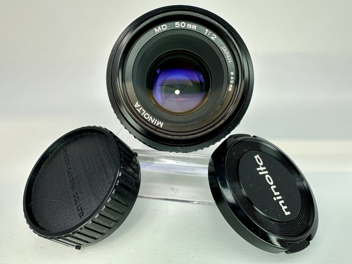 Minolta MD f/2 Camera Lenses 50mm Focal for sale | eBay Minolta MD f/2 Camera Lenses 50mm Focal for sale | eBay