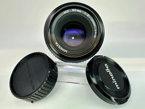 Minolta MD 50MM 1:2 F2 Lens for Minolta SLR Film Camera (55) - Picture 1 of 13