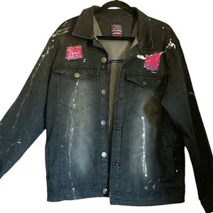 Premium GS-115 Patches Distress Jeansjacke Supply Gr. XL painted graffiti - Bild 1 von 14
