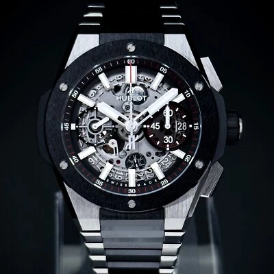 Hublot Big Bang Integral 42mm Titanium Ceramic Skeleton 451.NM.1170.NM MINT B+P - Image 1 of 4